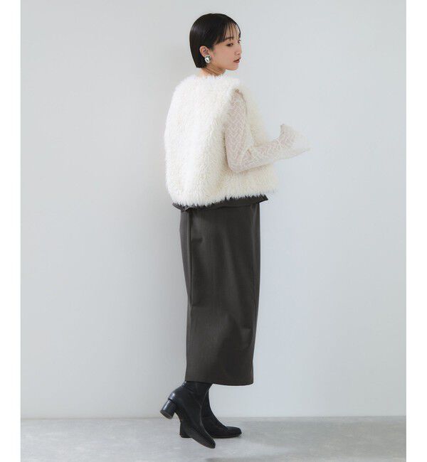 VIS「ビスチェドッキングライクキャミワンピース」|ワンピース|