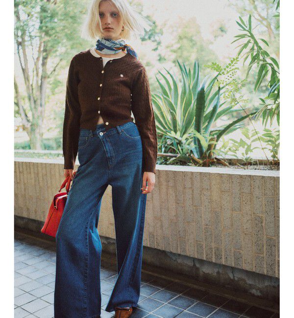 VIS「【POLO BCS】VIS別注クロスベルトストレートワイドデニム」|デニム|