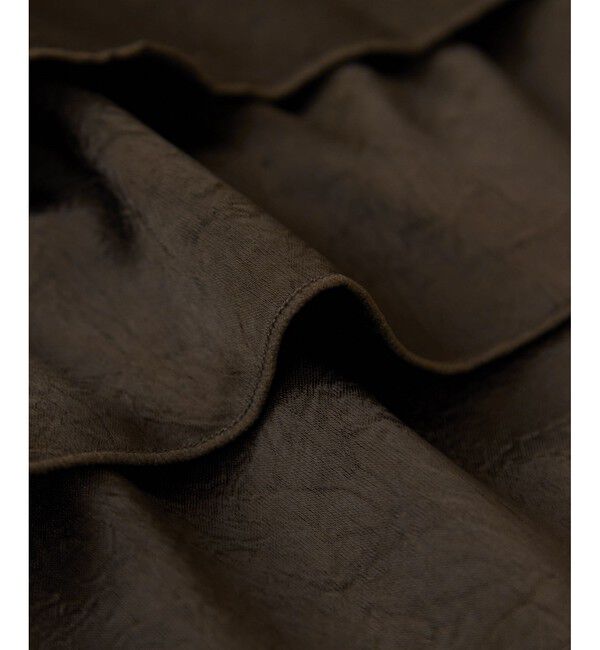 VIS「【WEB限定】サテンフリルビスチェ/2WAY」|キャミソール|