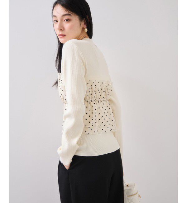 VIS「ビスチェドッキングニットプルオーバー/セットアップ対応」|ニット・セーター|