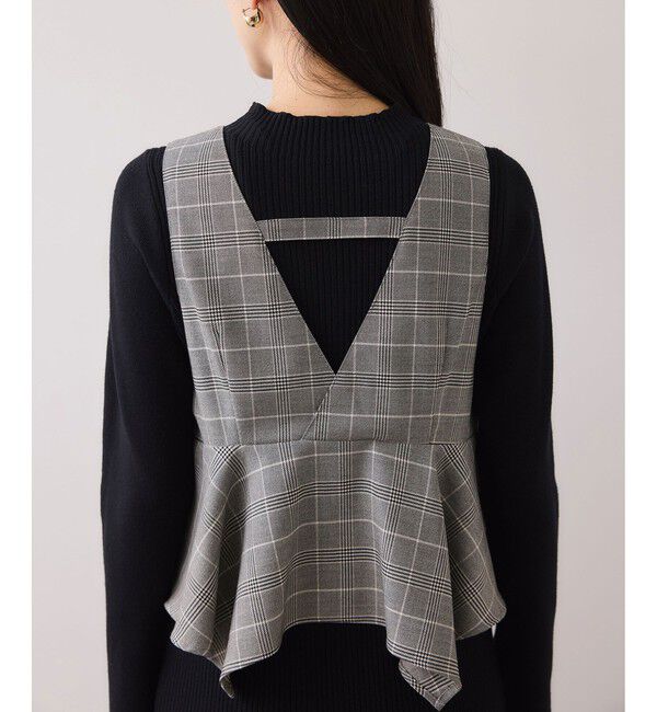 VIS「ビスチェセットニットワンピース」|ワンピース|