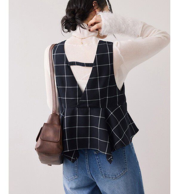 VIS「ビスチェセットニットワンピース」|ワンピース|