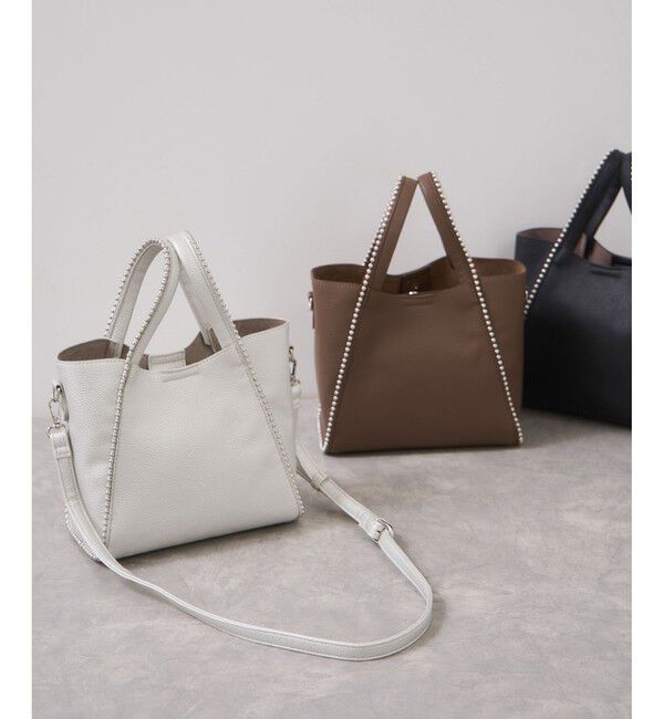 VIS「ボールチェーン2WAYトートバッグ」|トートバッグ|