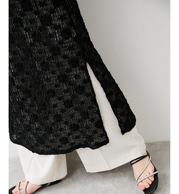 VIS「フラワーレースキャミワンピース」|ワンピース|