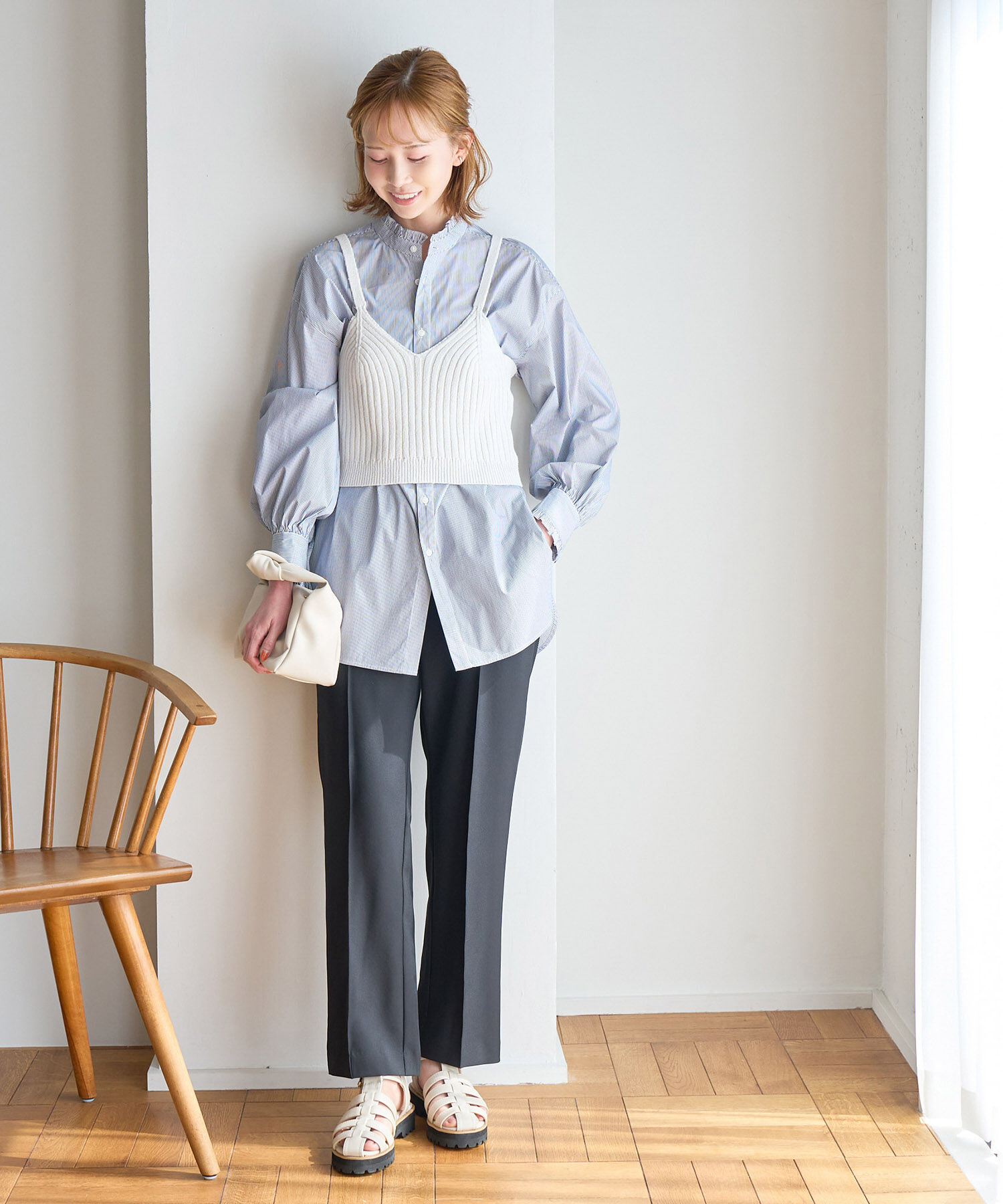 Rope&rsquo;Picnic「BRICO/ニットビスチェ」|ベスト・ジレ|