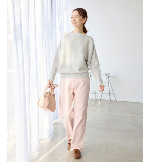 Rope&rsquo;Picnic「【新色追加】【ウエスト革命デニム】ウエストシェイプハイライズマムジーンズ」|デニム|