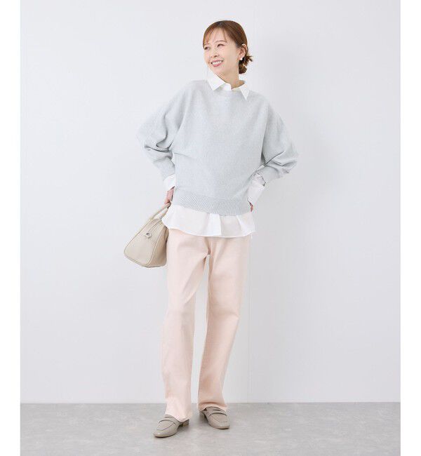 Rope&rsquo;Picnic「【新色追加】【ウエスト革命デニム】ウエストシェイプハイライズマムジーンズ」|デニム|