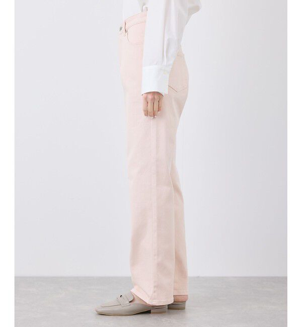 Rope&rsquo;Picnic「【新色追加】【ウエスト革命デニム】ウエストシェイプハイライズマムジーンズ」|デニム|