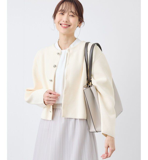 Rope&rsquo;Picnic「【emur/エミュール】モールヤーンニットカーディガン」|カーディガン|