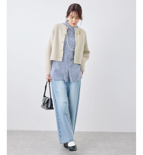 Rope&rsquo;Picnic「【emur/エミュール】モールヤーンニットカーディガン」|カーディガン|