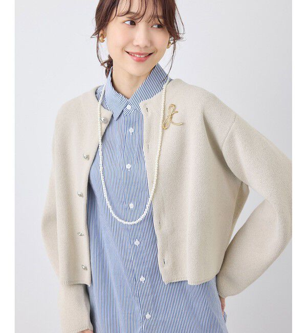 Rope&rsquo;Picnic「【emur/エミュール】モールヤーンニットカーディガン」|カーディガン|