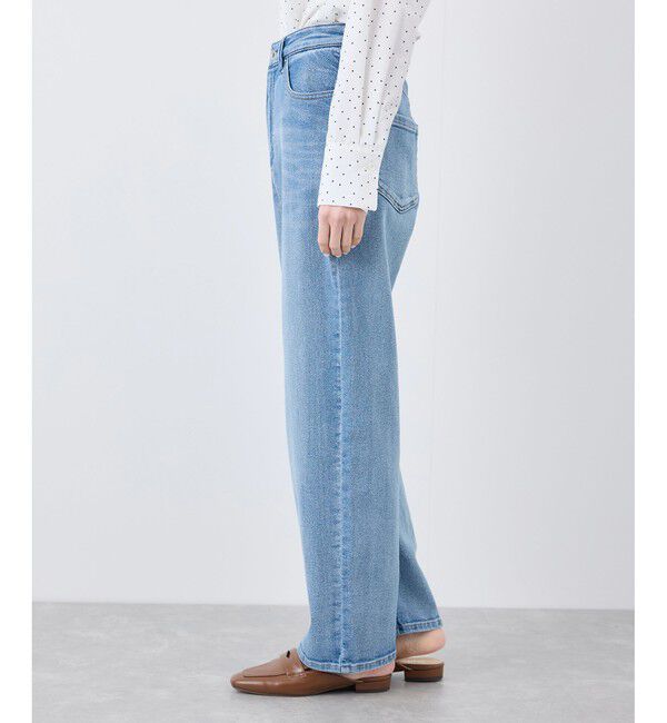 Rope&rsquo;Picnic「【ウエスト革命デニム】ウエストシェイプハイライズマムジーンズ」|デニム|