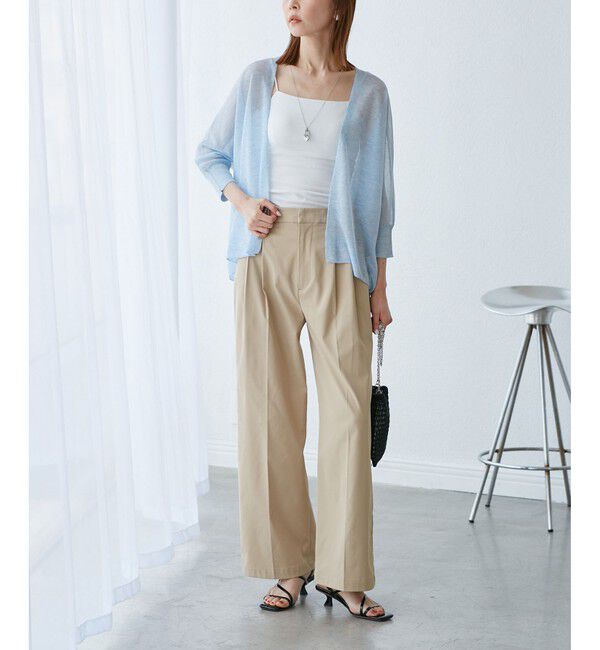 ROPE PICNIC PASSAGE「ナローストラップキトゥンヒールサンダル」|サンダル|