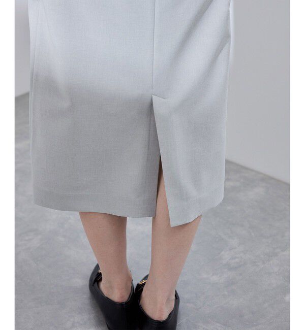 Rope&rsquo;Picnic「【UV対応】【リネンライク・シリーズ】アイラインスカート/通勤・セットアップ対応」|スカート|