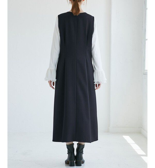 Rope&rsquo;Picnic「ウエストタックジャンパースカート」|ワンピース|