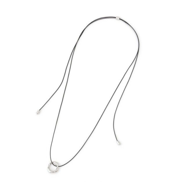 ROPE PICNIC PASSAGE「マルチWAYサークルトップコードネックレス」|ネックレス|