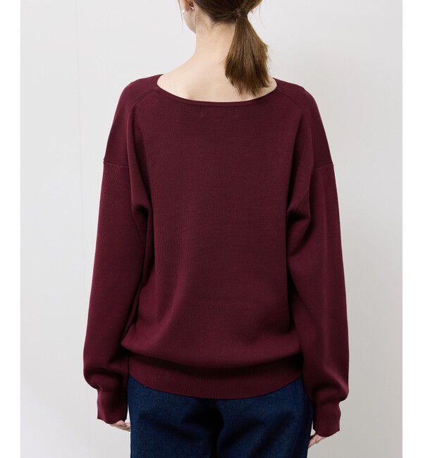 Rope&rsquo;Picnic「マシュマロニットVネックプルオーバー/イージーケア・リンクコーデ」|ニット・セーター|