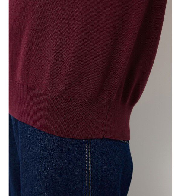 Rope&rsquo;Picnic「マシュマロニットVネックプルオーバー/イージーケア・リンクコーデ」|ニット・セーター|