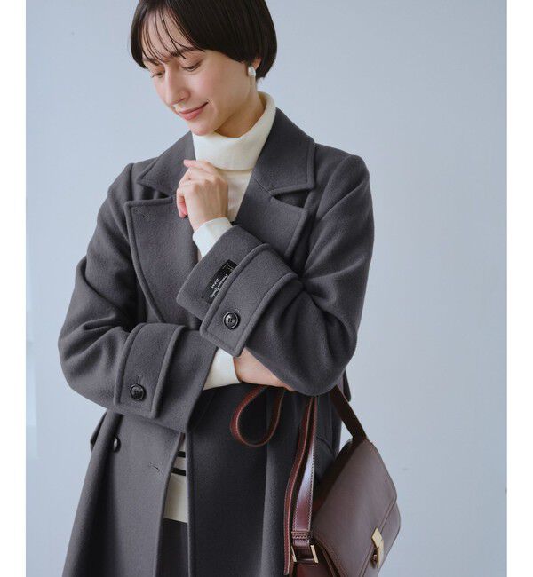 Rope&rsquo;Picnic「JAPAN FABRIC ダブルチェスターコート/一部WEB限定カラー」|チェスターコート|