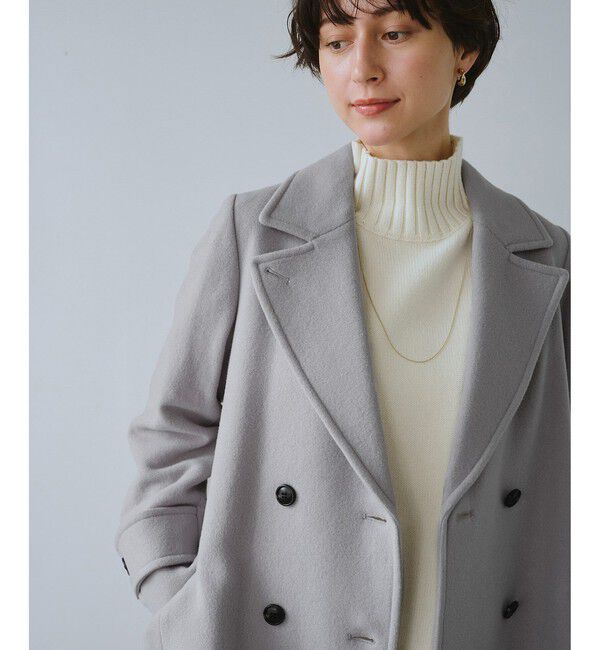 Rope&rsquo;Picnic「JAPAN FABRIC ダブルチェスターコート/一部WEB限定カラー」|チェスターコート|