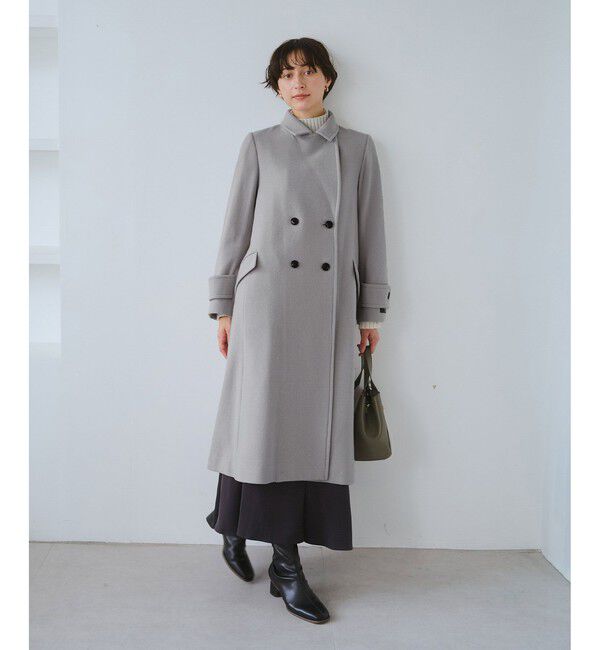 Rope&rsquo;Picnic「JAPAN FABRIC ダブルチェスターコート/一部WEB限定カラー」|チェスターコート|