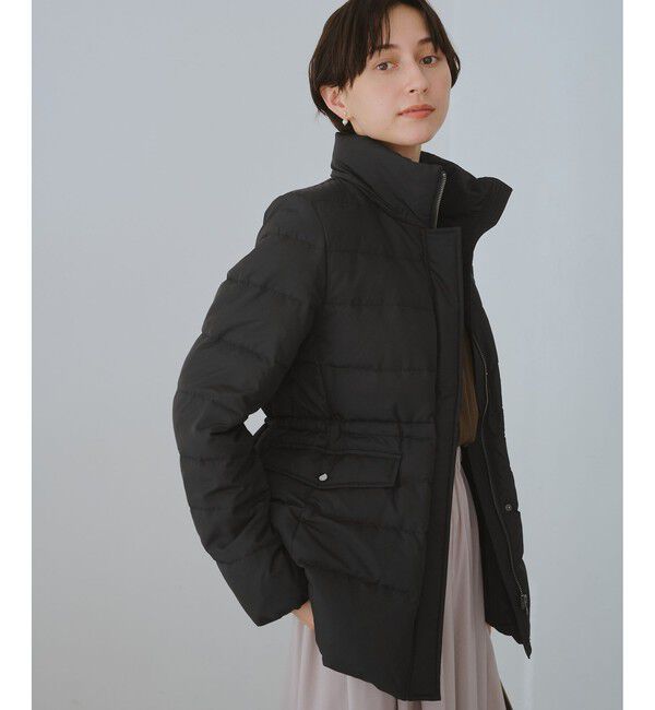 Rope&rsquo;Picnic「【GREEN DOWN/グリーンダウン】ファー付きダウンミドル丈コート/リンクコーデ」|ダウン|