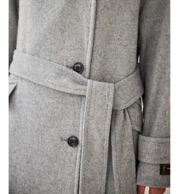 Rope&rsquo;Picnic「JAPAN FABRIC スタンドカラーロングコート/一部WEB限定カラー」|チェスターコート|