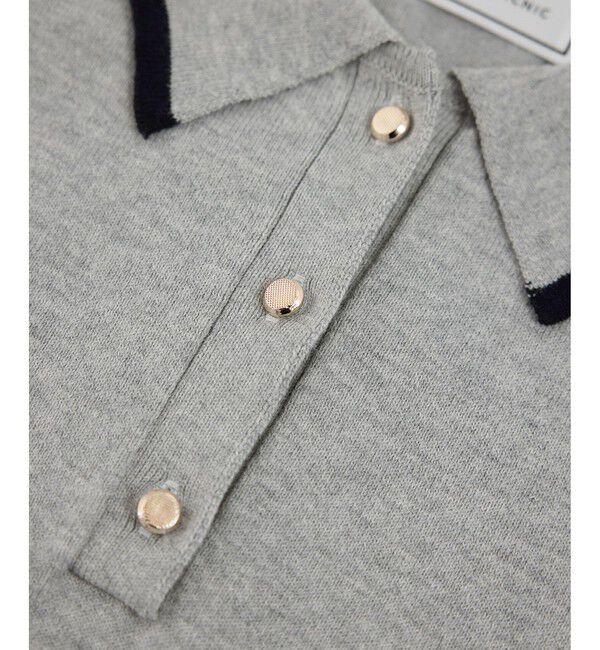 Rope&rsquo;Picnic「ペプラムポロカラーニット」|ニット・セーター|