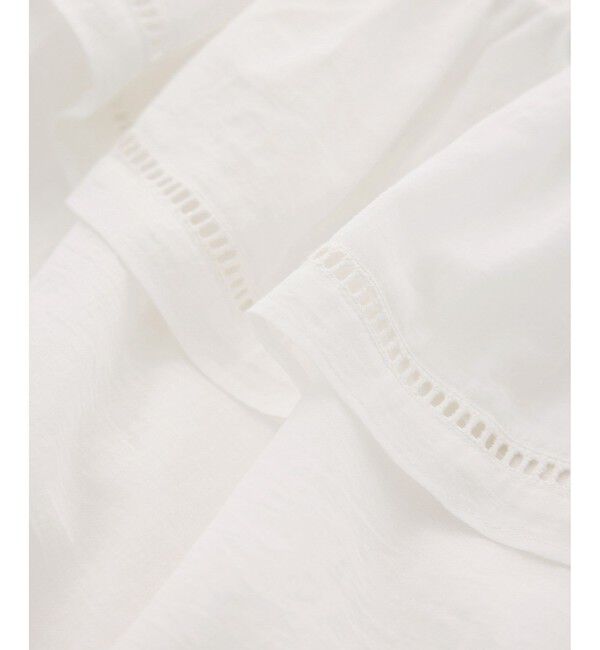 Rope&rsquo;Picnic「お着軽シャツシリーズ レース使い2WAYオフショルシアーブラウス/接触冷感・通気性」|シャツ・ブラウス|