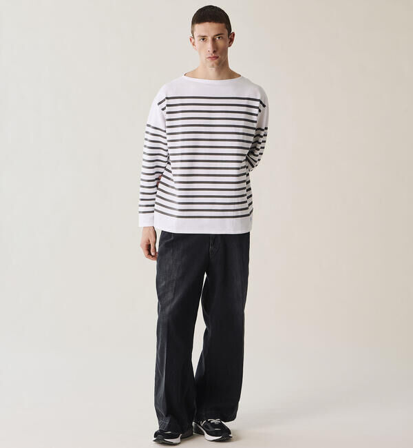 ORCIVAL「ORCIVAL | ラッセル ボートネック ワイドセーラーTシャツ MEN」|Tシャツ・カットソー|