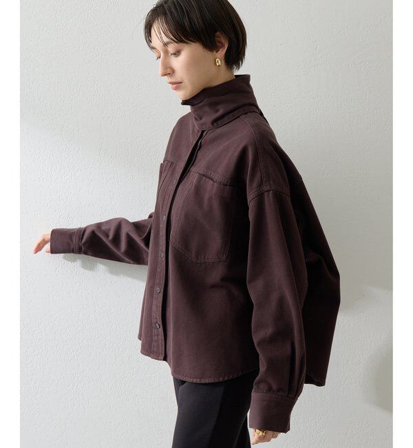  「デニムボウタイシャツ」|シャツ・ブラウス|