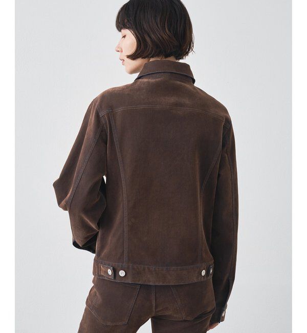  「デニムフロッキーGジャン」|デニムジャケット|