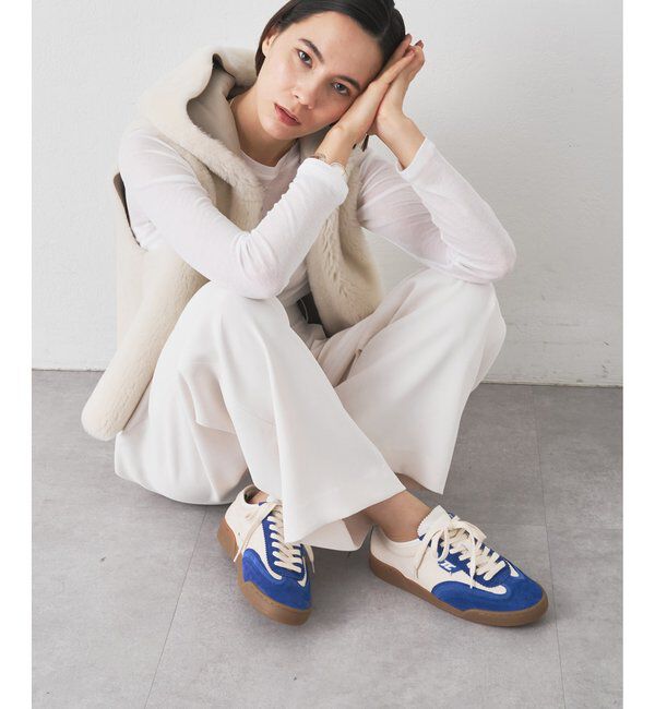  「【THESING】キャンバススエードスニーカー」|ロングブーツ|