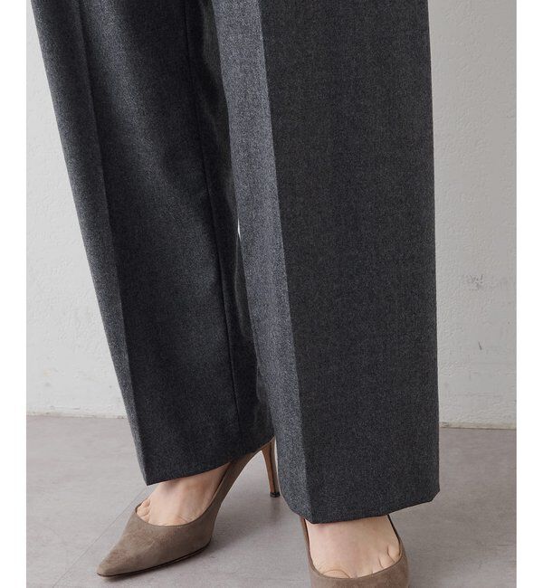  「サキソニーウールパンツ」|チノ|