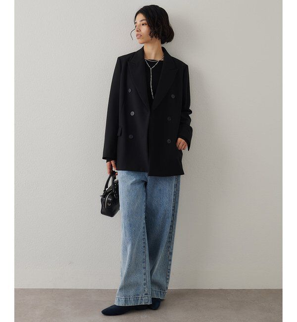  「ダブルテーラードジャケット」|テーラードジャケット|