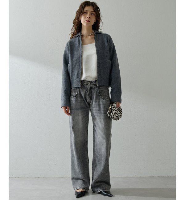  「ニットブルゾン」|ブルゾン・スタジャン|