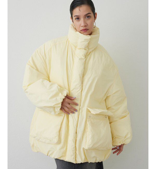 THE PAUSE「【THE PAUSE】ミドルダウンコート」|その他|レモンイエロー