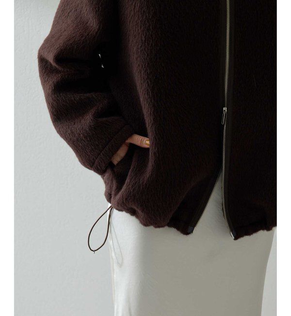  「アルパカシャギーブルゾン」|ブルゾン・スタジャン|