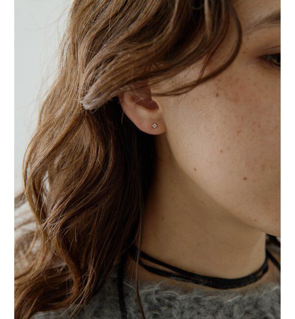  「【インフルエンサーコラボ】ビジューアレンジピアスSV」|リング|