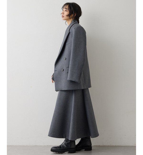  「ボンディングウールスカート」|スカート|