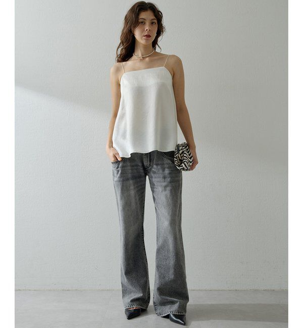  「サテンキャミソール」|シャツ・ブラウス|