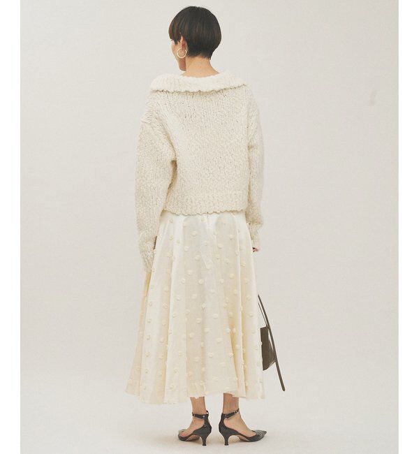  「ボンボンジャガードスカート」|スカート|