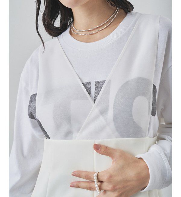  「ダブルサテンワンピース」|ワンピース|