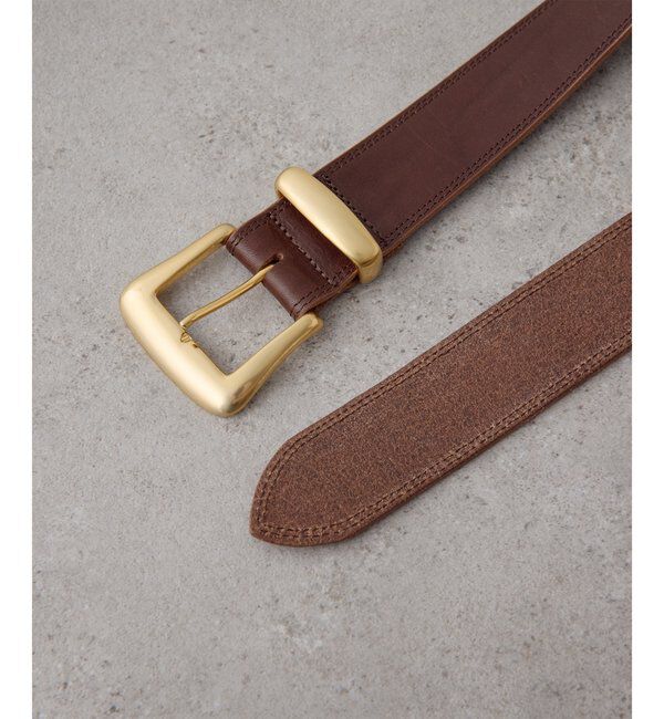 Hoaw.「【Hoaw.】Wステッチワイドベルト」|ベルト|