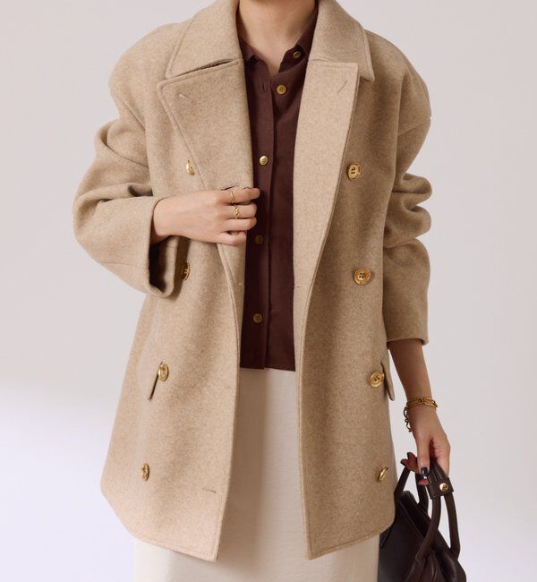  「メタルボタンPコート」|その他|