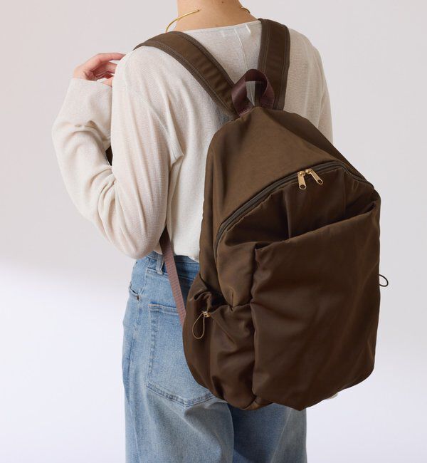  「【強撥水/大容量/PC収納ポケット付】強撥水10ポケットリュック」|トートバッグ|