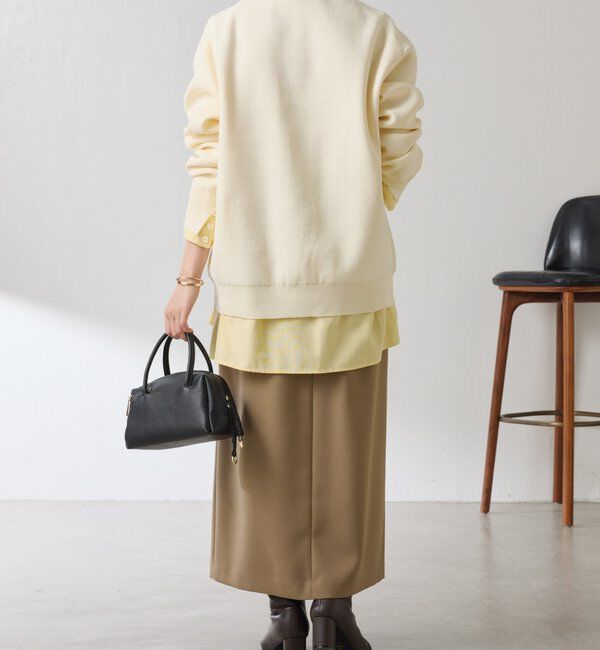  「ハーフミラノニットカーディガン」|ニット・セーター|