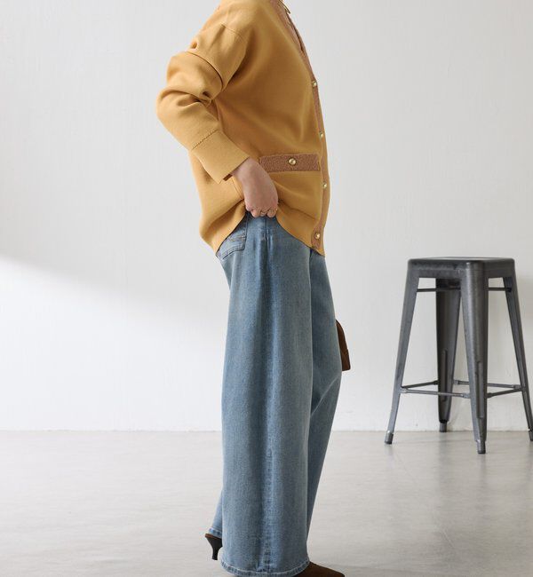  「ハーフミラノニットカーディガン」|ニット・セーター|