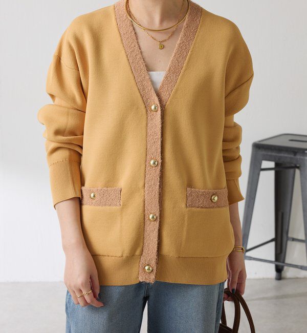  「ハーフミラノニットカーディガン」|ニット・セーター|