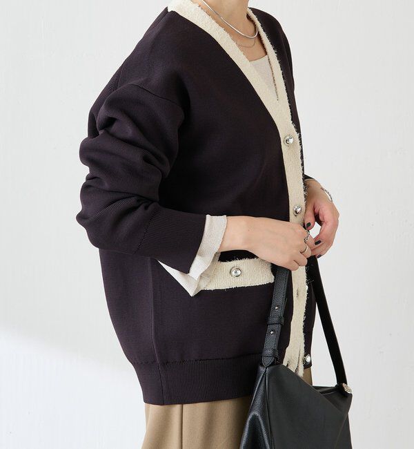 「ハーフミラノニットカーディガン」|ニット・セーター|